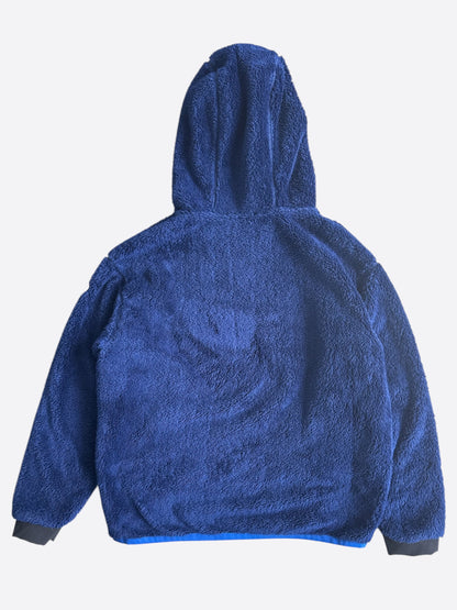 Moncler Blue Fleece Grenoble Hoodie