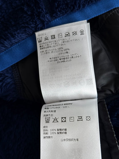 Moncler Blue Fleece Grenoble Hoodie