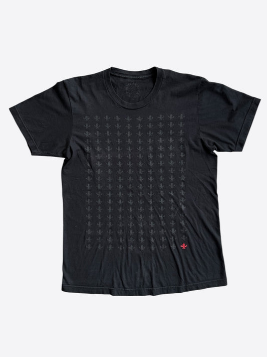 Chrome Hearts Black & Red Foti Graphic T-Shirt