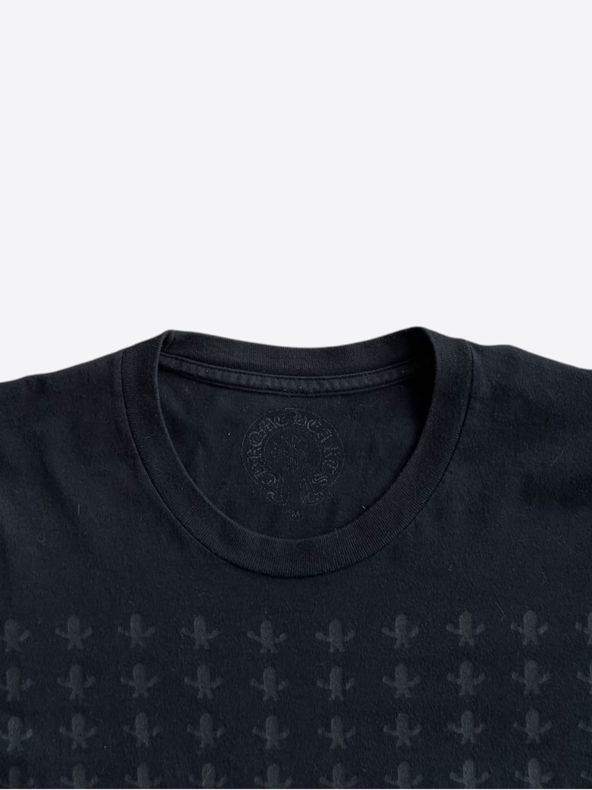 Chrome Hearts Black & Red Foti Graphic T-Shirt