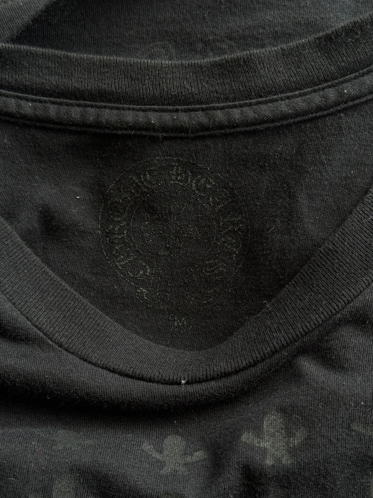 Chrome Hearts Black & Red Foti Graphic T-Shirt