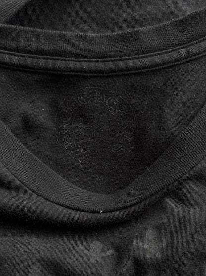 Chrome Hearts Black & Red Foti Graphic T-Shirt