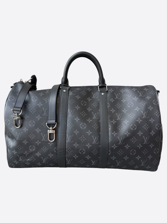 Louis Vuitton Monogram Eclipse Keepall 50