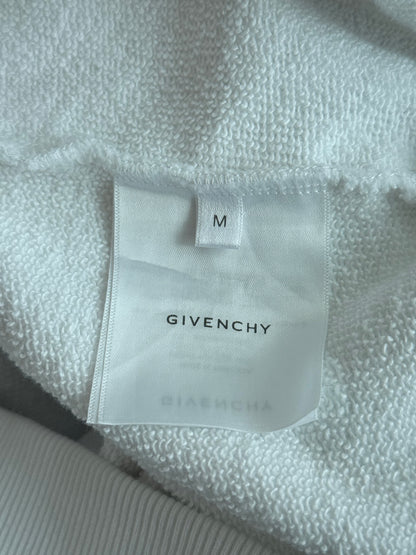 Givenchy White & Multicolor Crayon Logo Hoodie