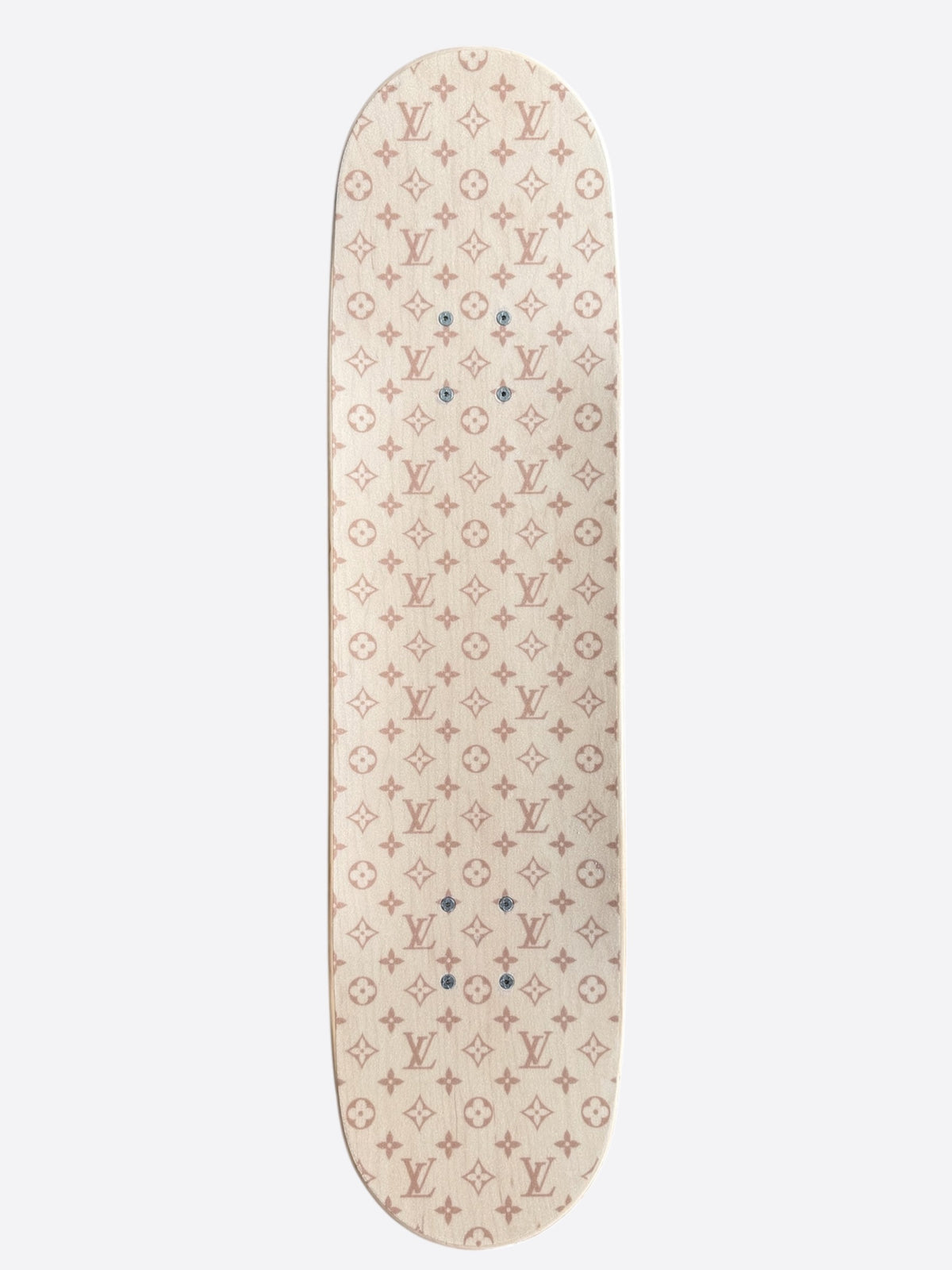 Louis Vuitton Brown Maplewood Monogram Skateboard