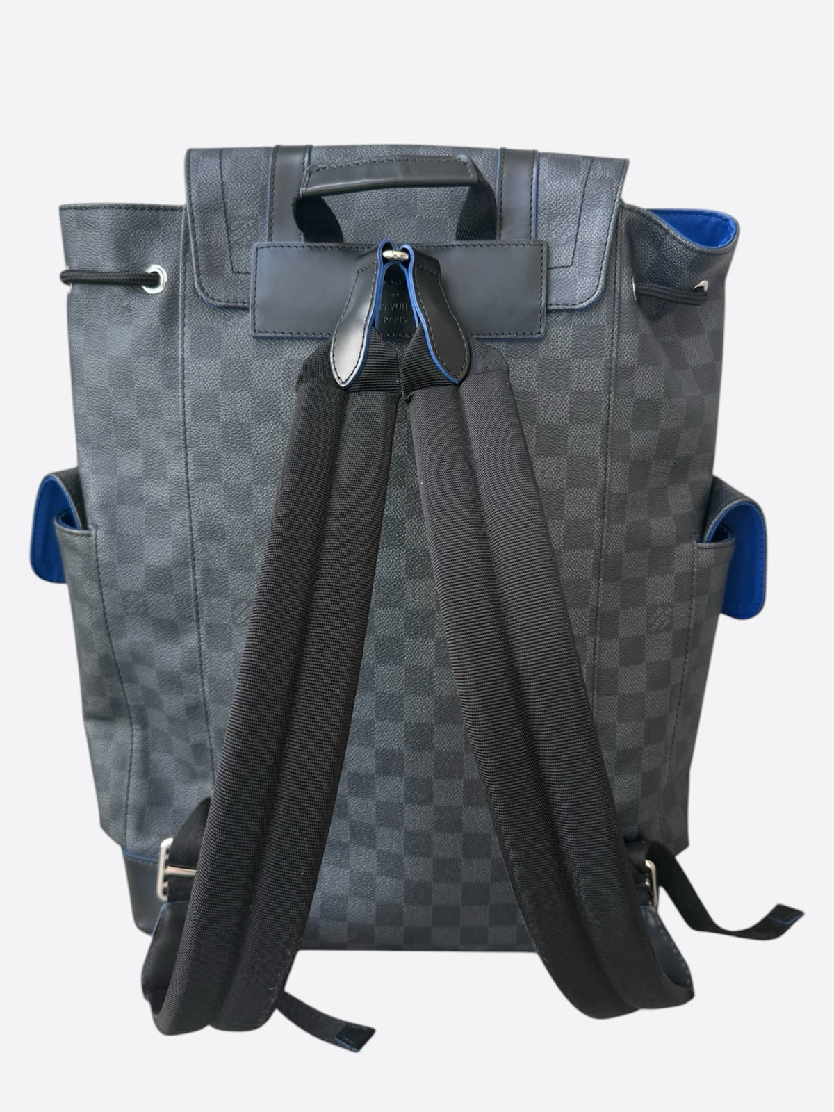 Louis Vuitton Damier Graphite Rainbow Logo Christopher Backpack