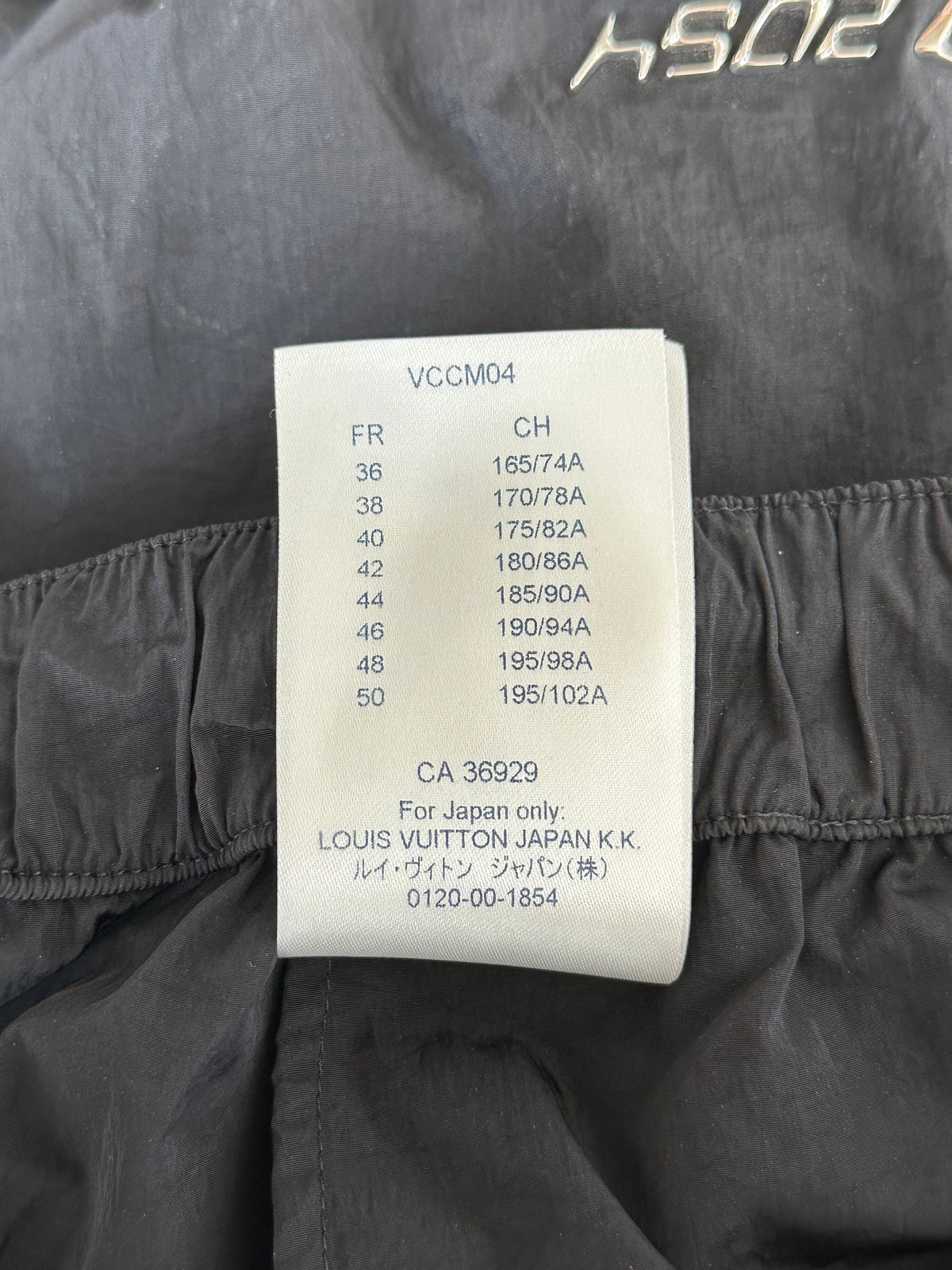 Louis Vuitton 2054 Black Cargo Pants