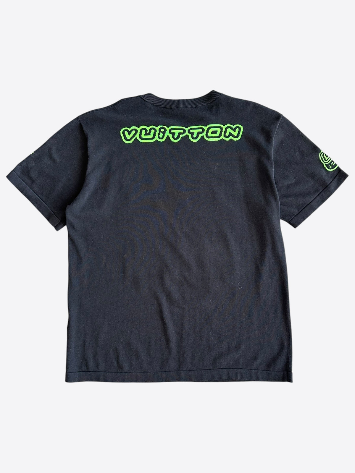 Louis Vuitton Black & Green 1854 Intarsia T-Shirt
