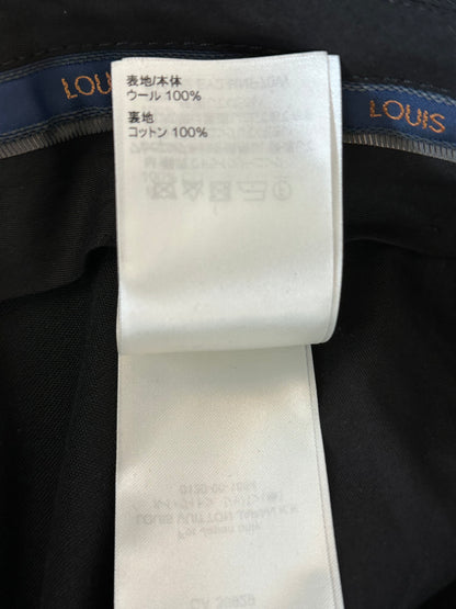 Louis Vuitton Black Wool Pants