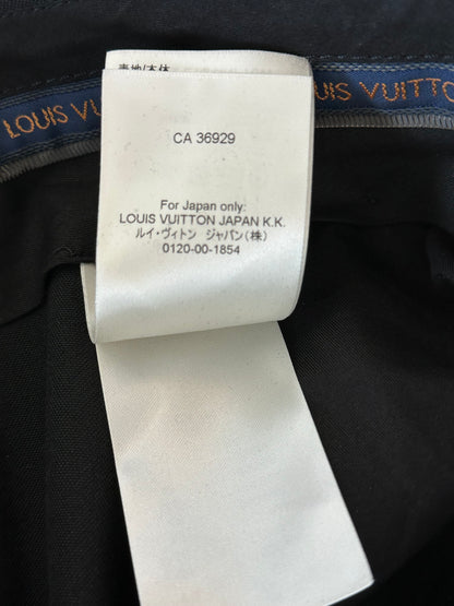 Louis Vuitton Black Wool Pants