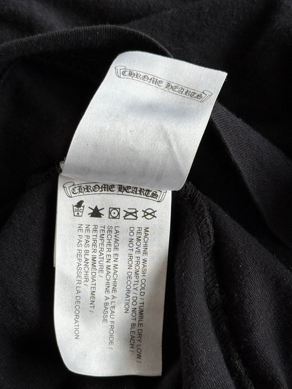 Chrome Hearts Black & Yellow Made In Hollywood T-Shirt