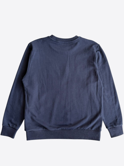 Dior Kaws Navy & Pink Logo Sweatshirt