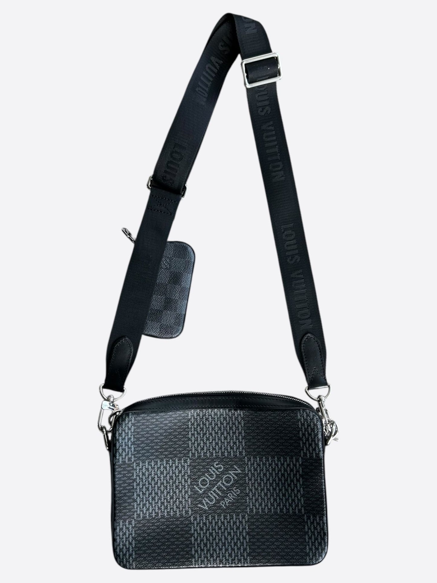 Louis Vuitton Damier Graphite 3D Trio Messenger Bag