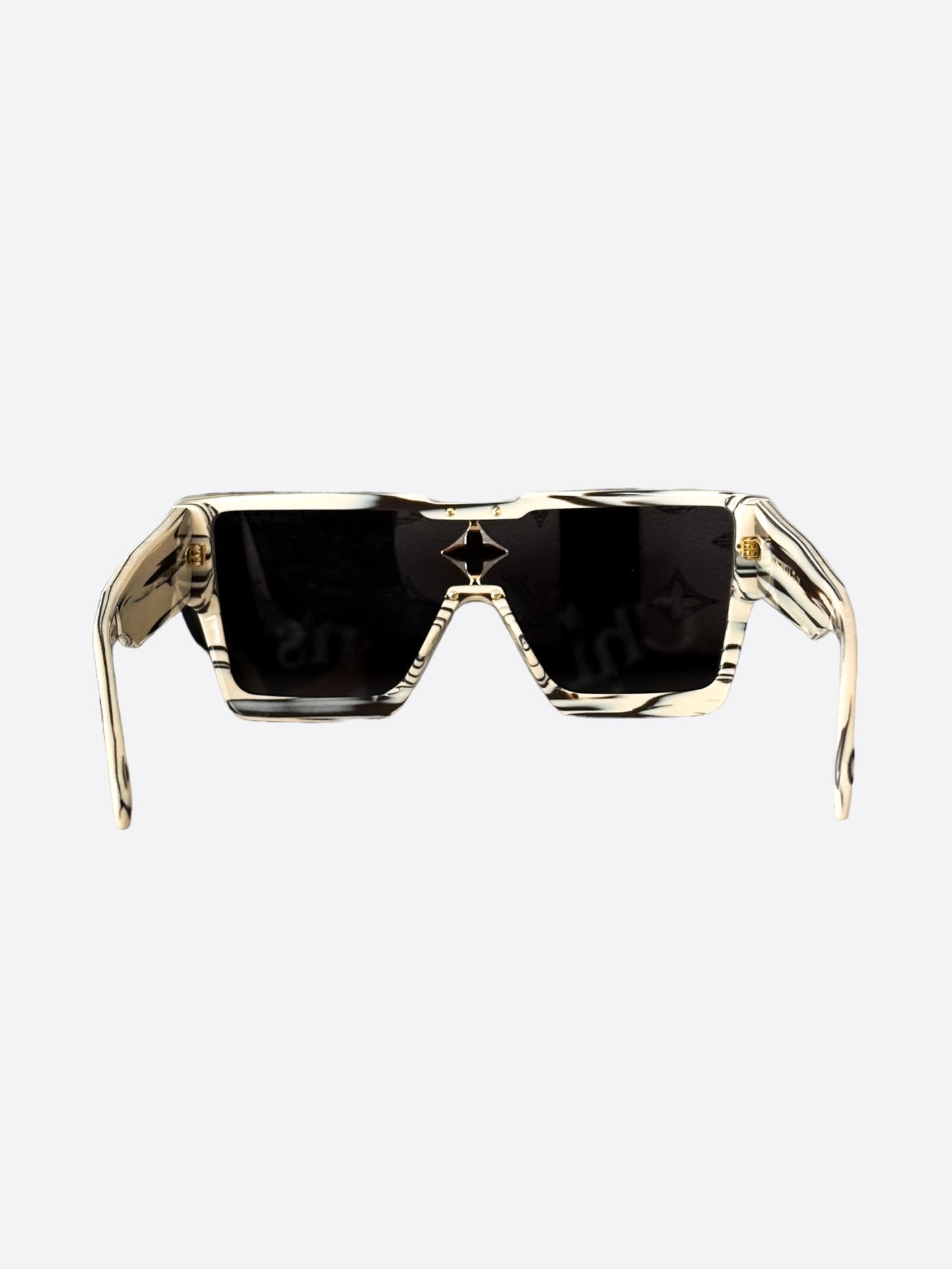 Louis Vuitton Beige Zebra Cyclone Glasses