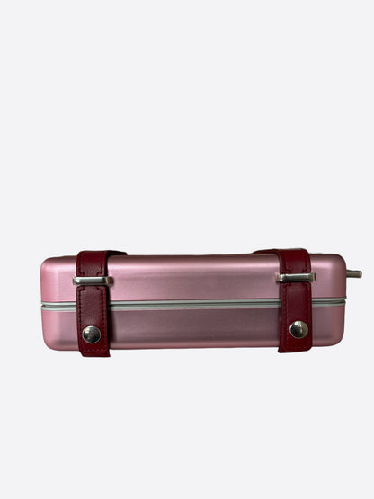 Dior Rimowa Aluminum Pink Clutch Bag