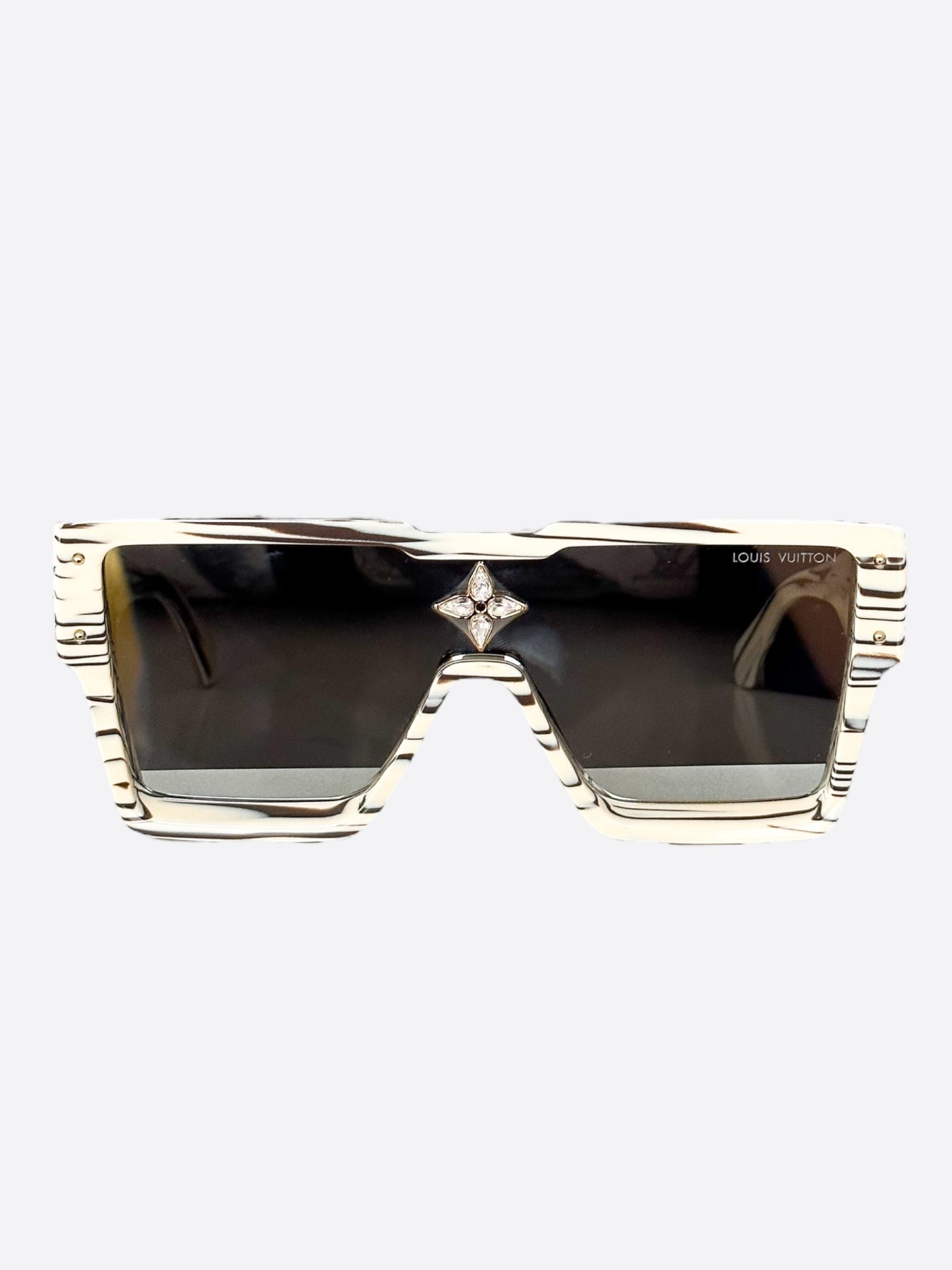 Louis Vuitton Beige Zebra Cyclone Glasses