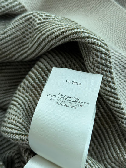 Louis Vuitton Beige & Green Damouflage Sweater
