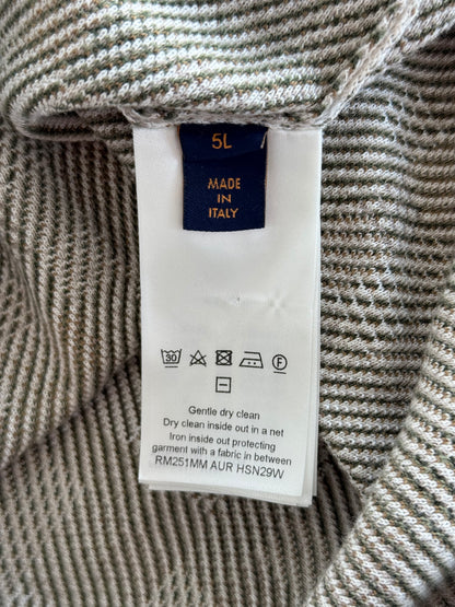 Louis Vuitton Beige & Green Damouflage Sweater