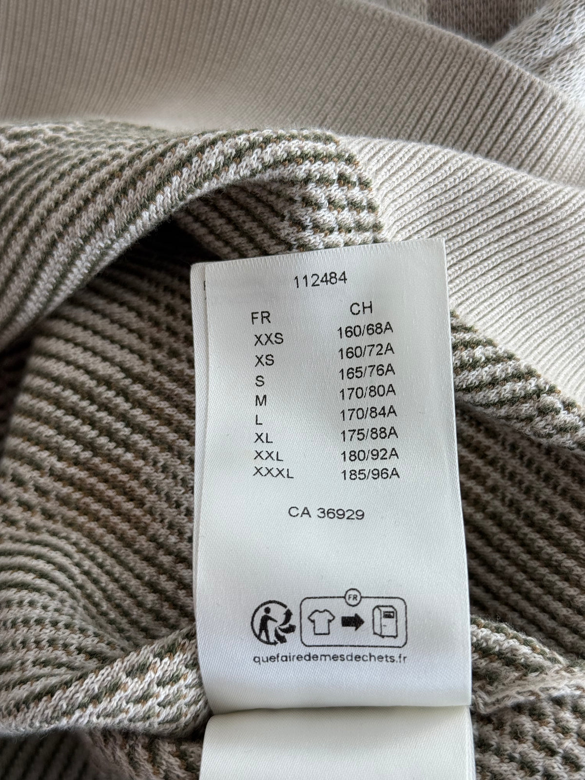 Louis Vuitton Beige & Green Damouflage Sweater