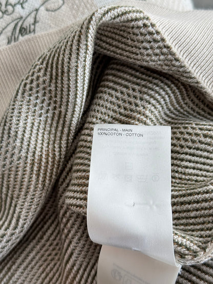 Louis Vuitton Beige & Green Damouflage Sweater
