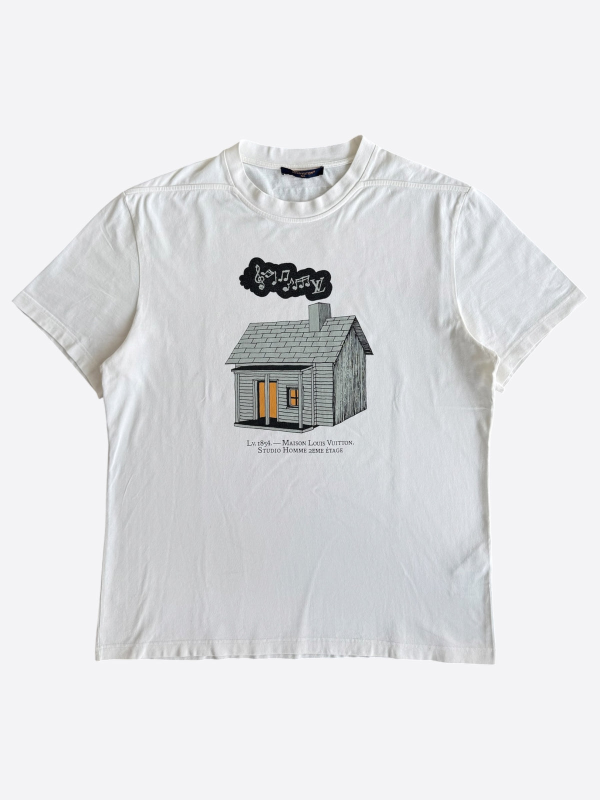 Louis Vuitton White House Graphic T-Shirt