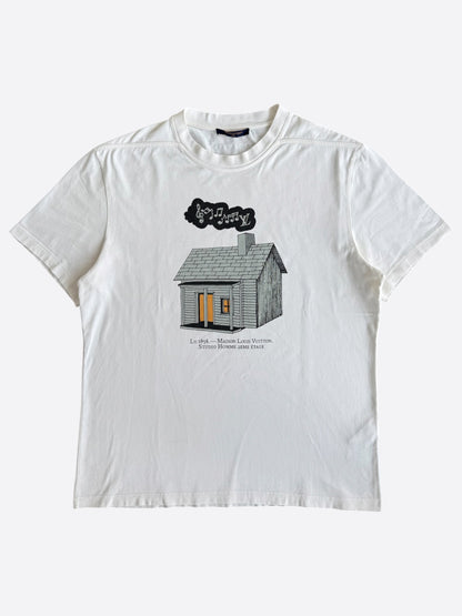Louis Vuitton White House Graphic T-Shirt