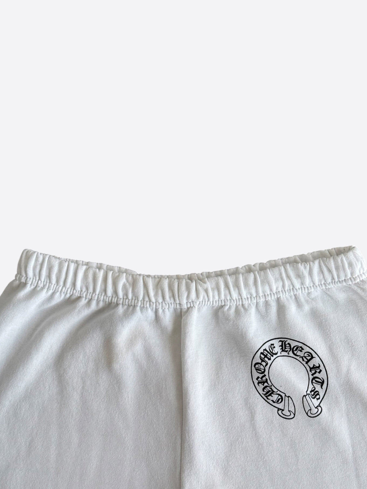 Chrome Hearts Jessie Jo Stark White & Multicolor Horseshoe Sweatpants