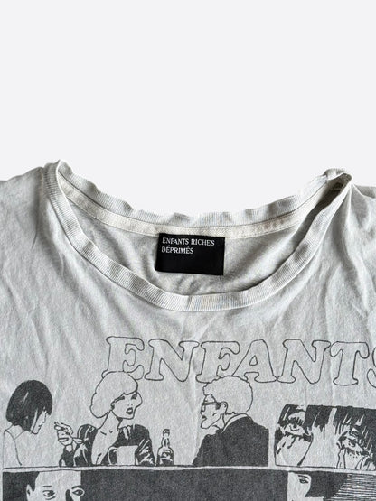 Enfants Riches Deprimes White & Black Private Life Graphic T-Shirt