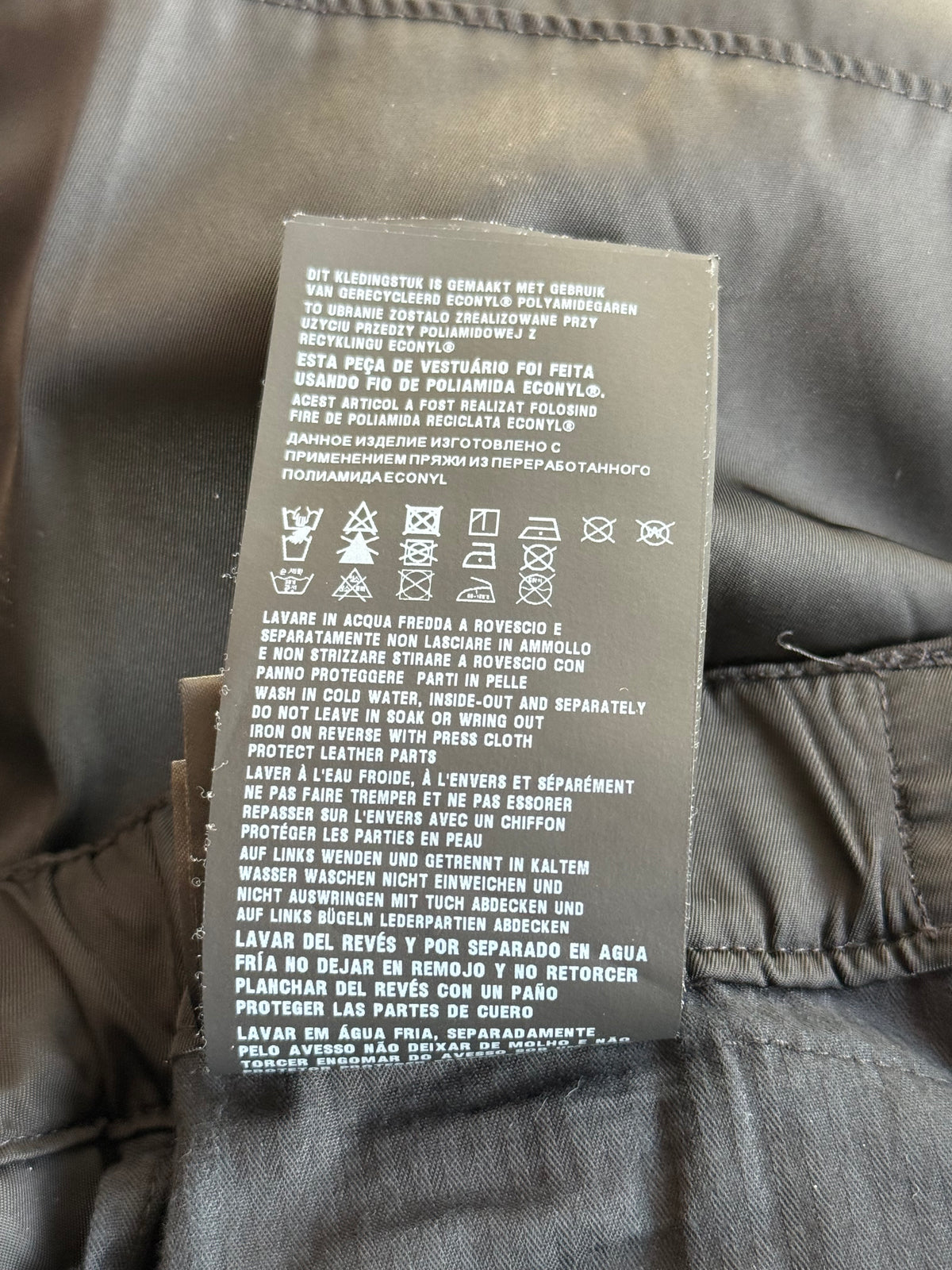 Prada Black Re-Nylon Pants