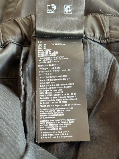 Prada Black Re-Nylon Pants
