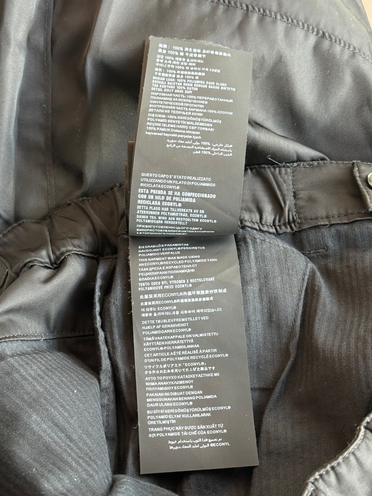 Prada Black Re-Nylon Pants