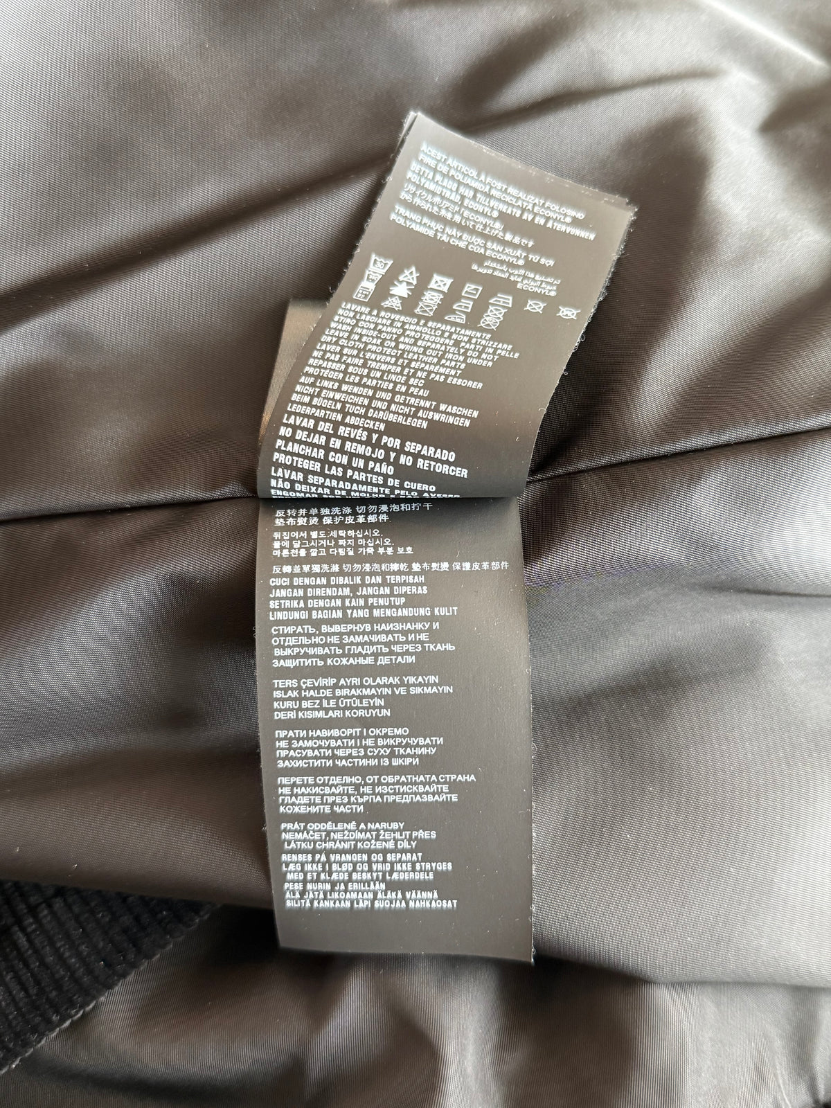 Prada Black Corduroy Overshirt