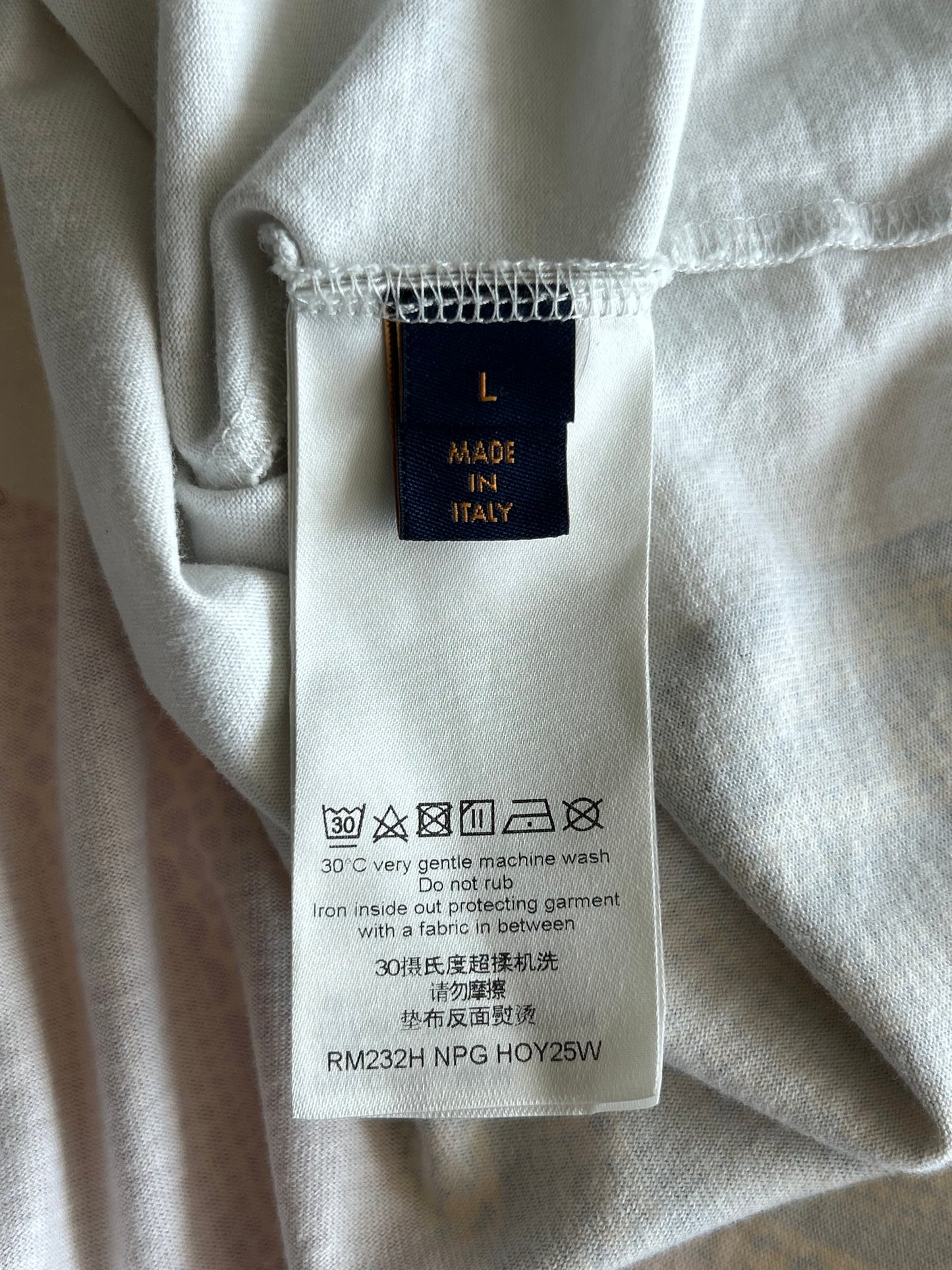 Louis Vuitton White & Multicolor Pumpkin T-Shirt