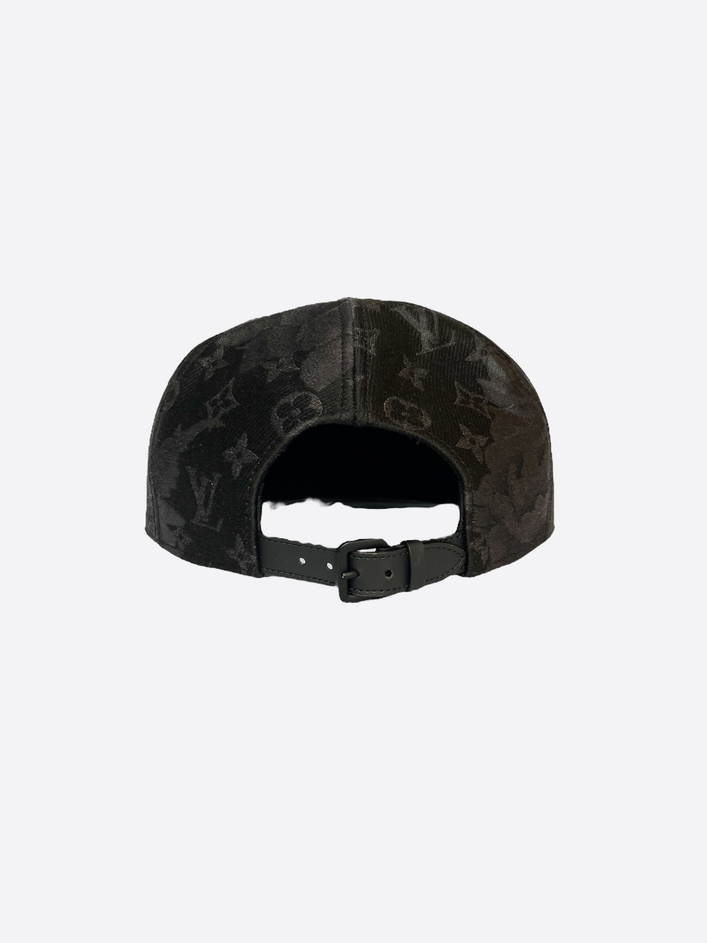 Louis Vuitton Black MNG Flowers Cap