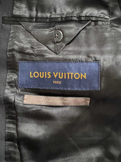 Louis Vuitton Black Monogram Suit Jacket