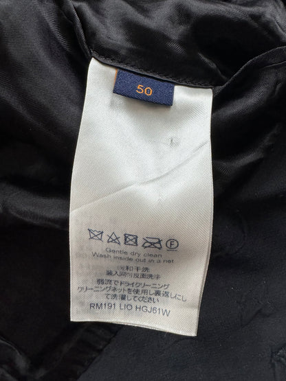 Louis Vuitton Black Monogram Suit Jacket