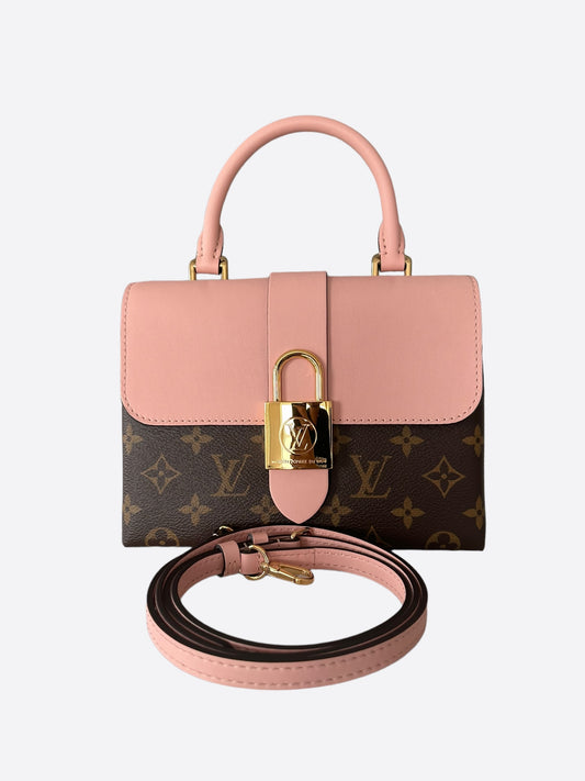 Louis Vuitton Brown & Pink Monogram Locky BB