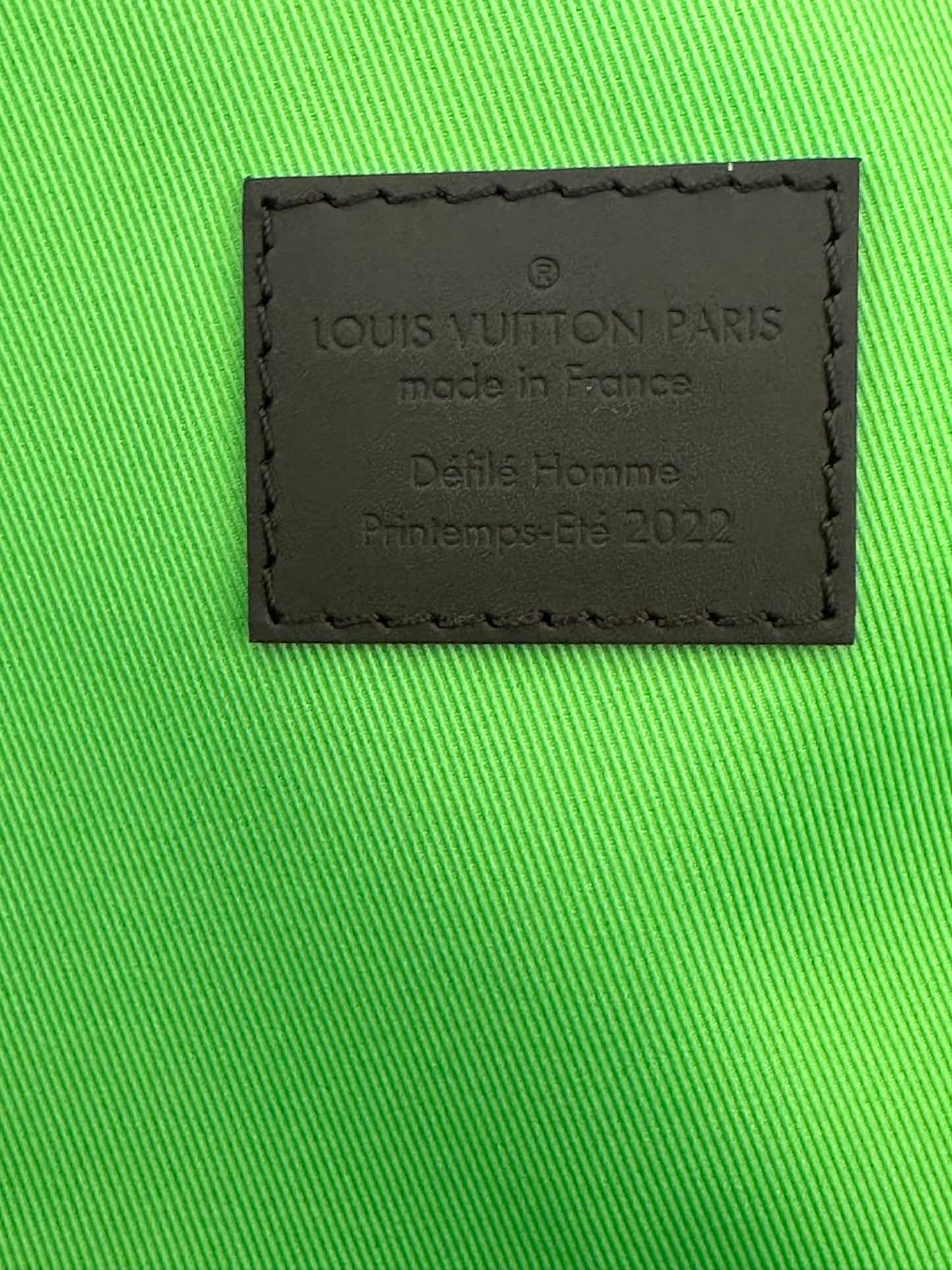 Louis Vuitton Brown Monogram Striped Keepall 55