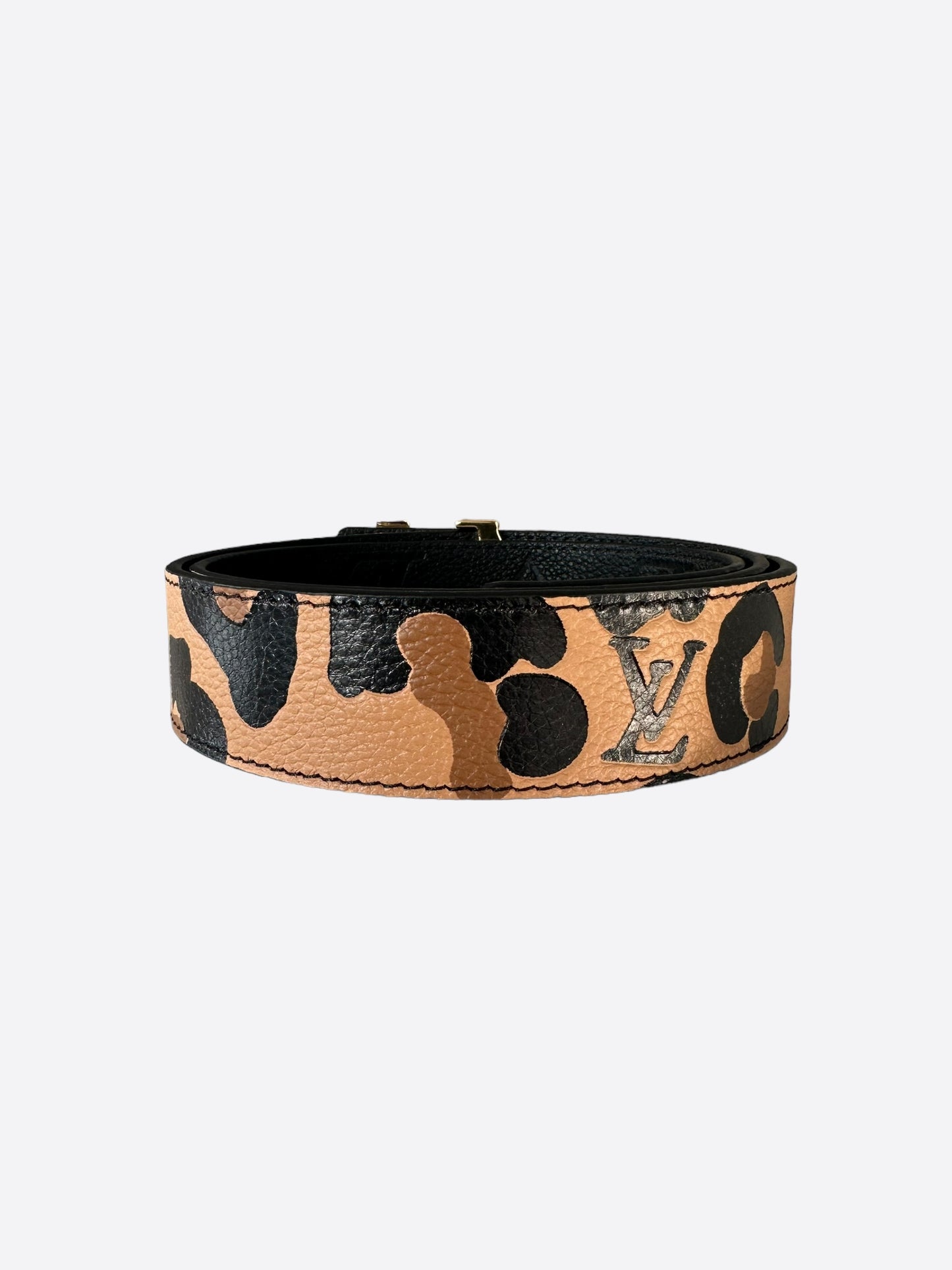 Louis Vuitton Black Wild At Heart 30MM Women's Belt