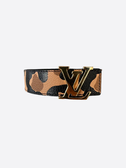 Louis Vuitton Black Wild At Heart 30MM Women's Belt