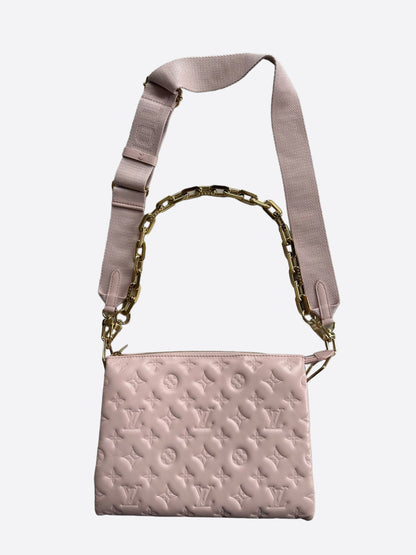 Louis Vuitton Pink Monogram Coussin PM