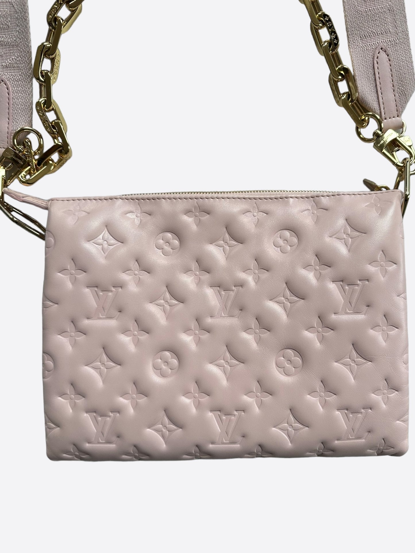 Louis Vuitton Pink Monogram Coussin PM