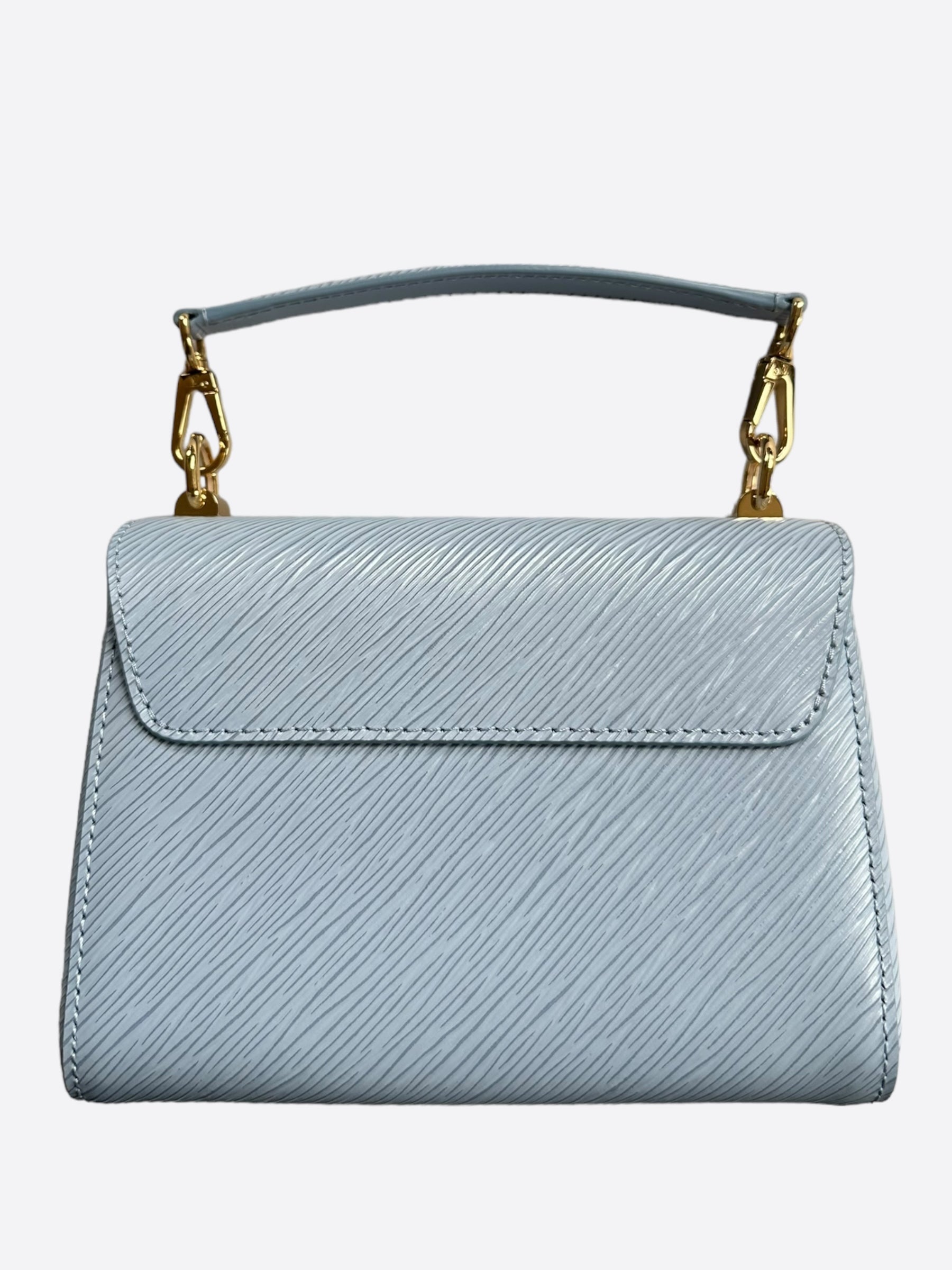 Louis Vuitton Blue EPI Twist Handle Bag – Savonches