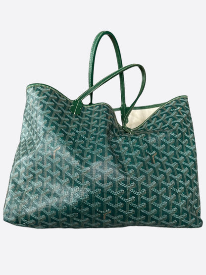 Goyard Green St. Louis Tote Bag