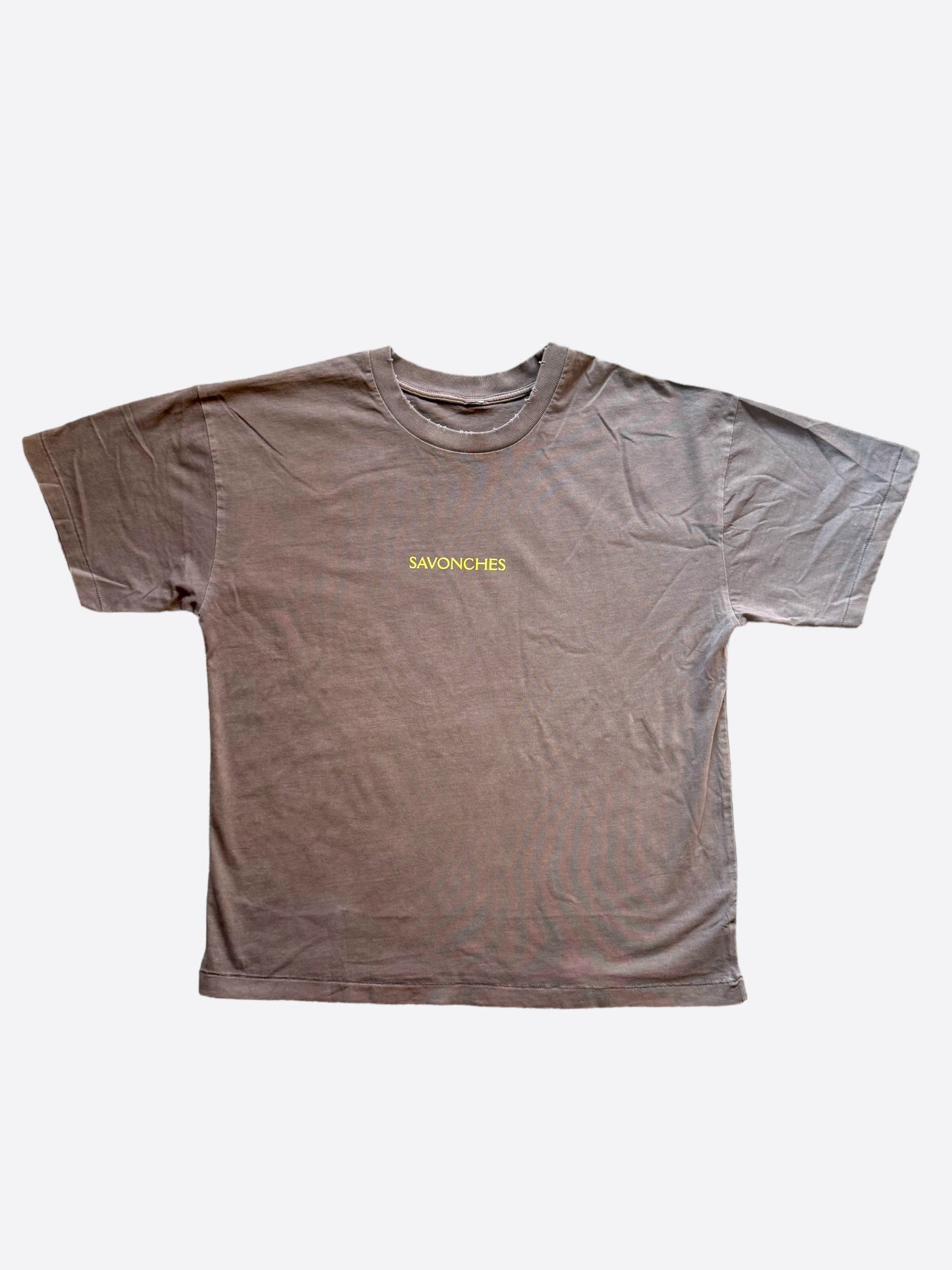 Savonches Brown & Gold Blurred S Logo T-Shirt