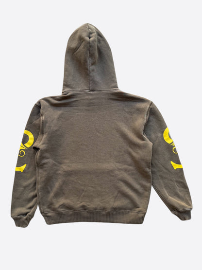 Savonches Brown & Gold Double S Logo Hoodie