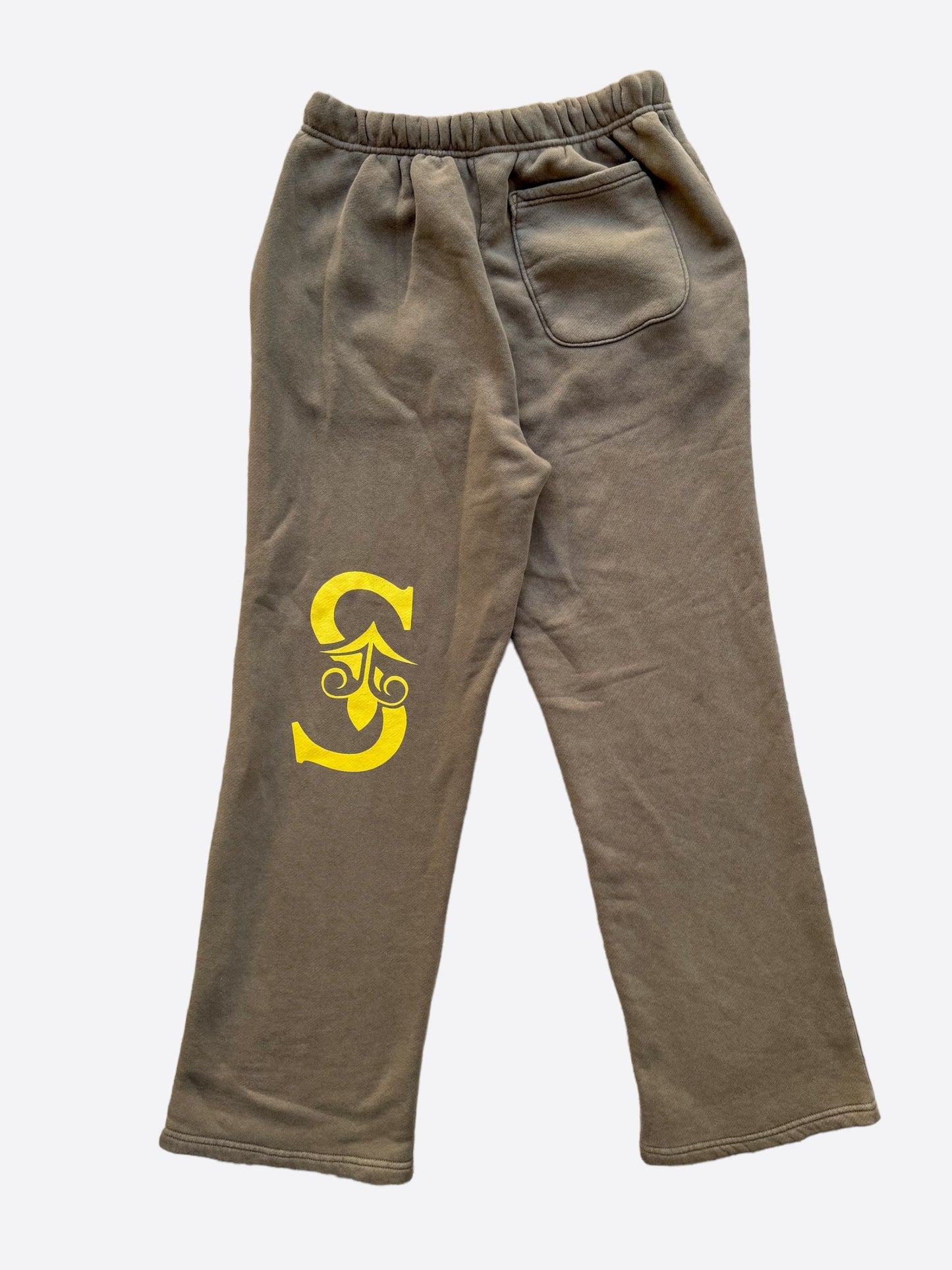 Savonches Brown & Gold S Logo Sweatpants