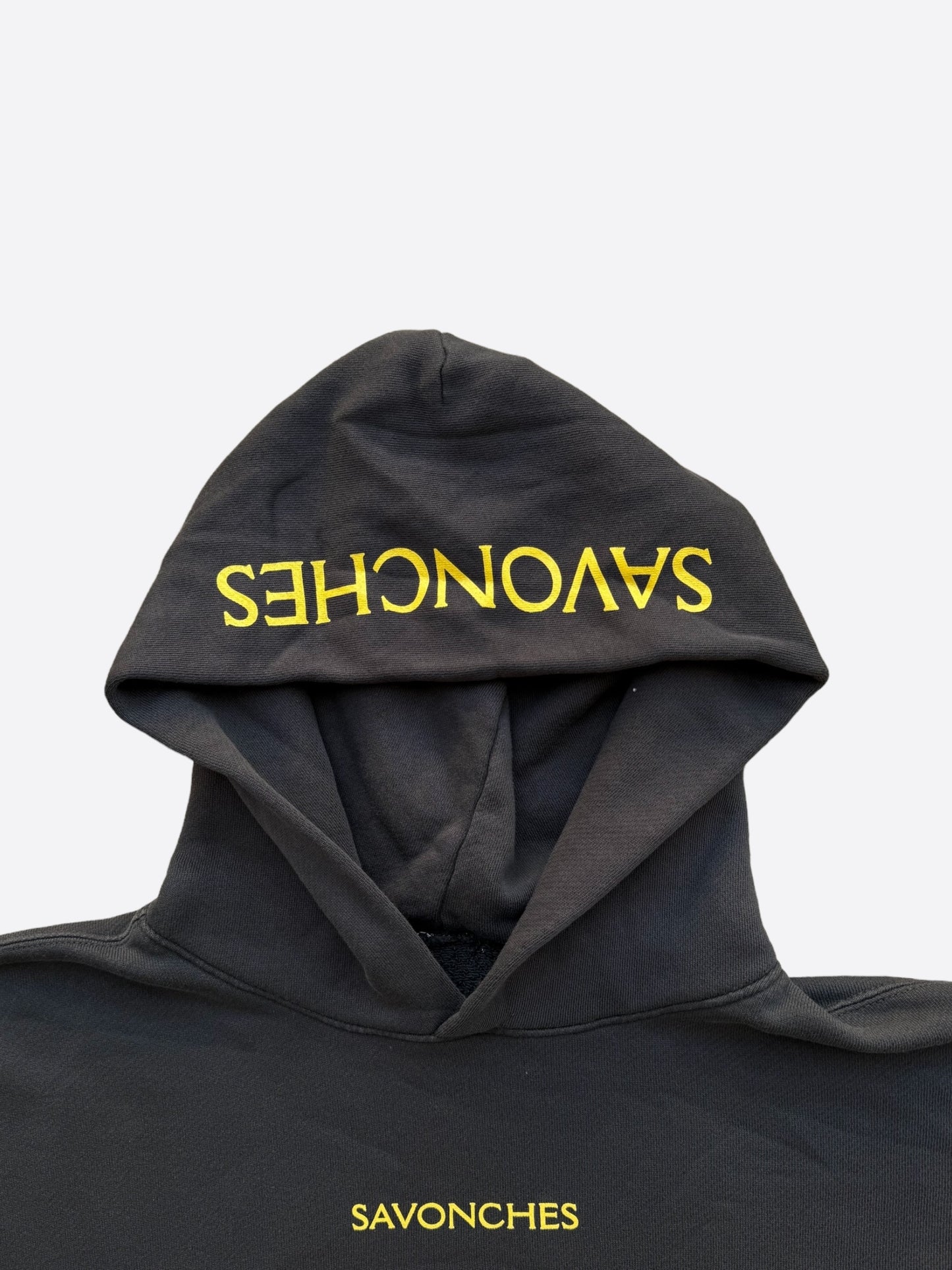 Savonches Black & Gold Double S Logo Hoodie