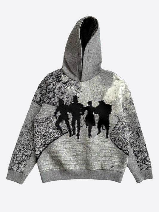 Louis Vuitton Grey Oz Brick Road Hoodie