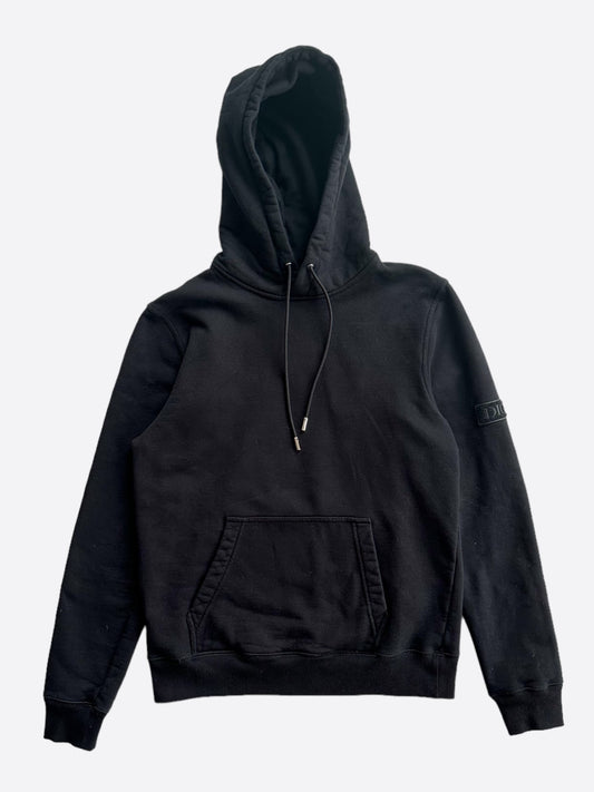 Dior Black Arm Patch Hoodie